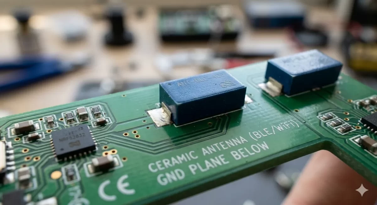 2.4GHz Antenna Selection for IoT Devices (PCB vs Ceramic vs External) 2 Ceramic Antenna_2.4GHz Antenna Selection