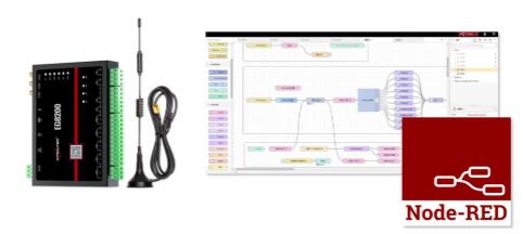 Node-RED Modbus-Gateway in der chemischen Industrie