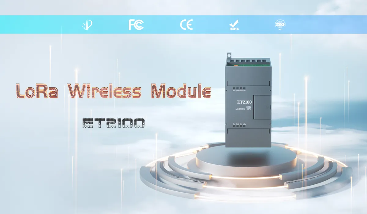 Long Range 8km Wireless Transmitter Rs485 To Lora Rf 868Mh LoRa IOT Gateway