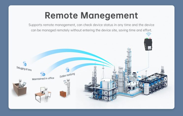 Dtu Router ER5200- 5G RedCap DTU Industrial Router - IOTROUTER