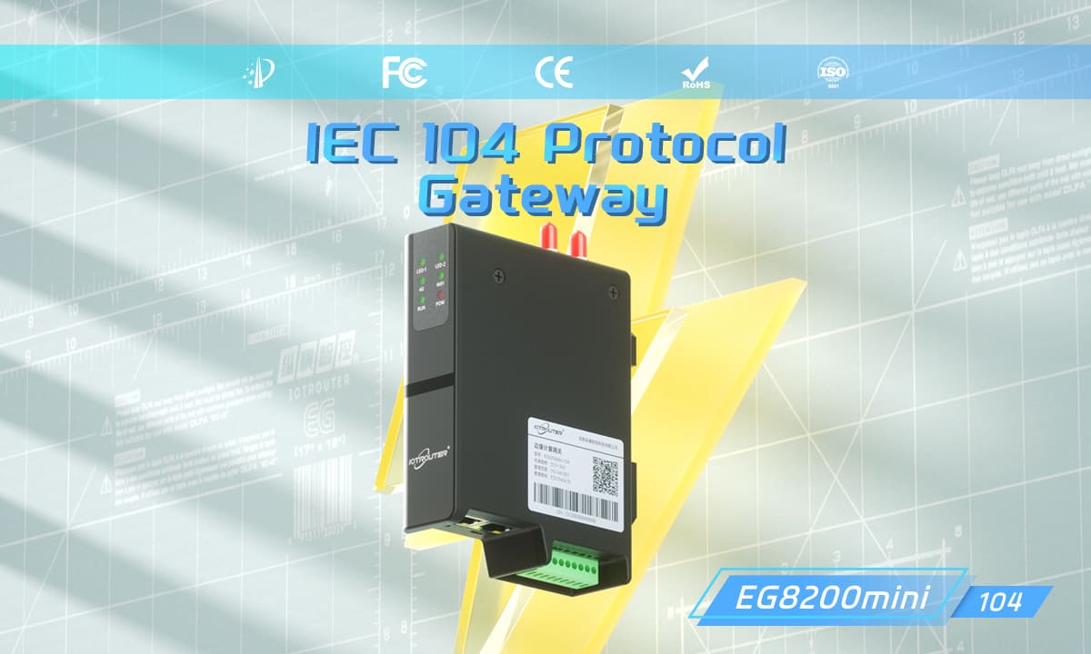 EG8200Mini-104 Пограничный шлюз Modbus RTU TCP To IEC104