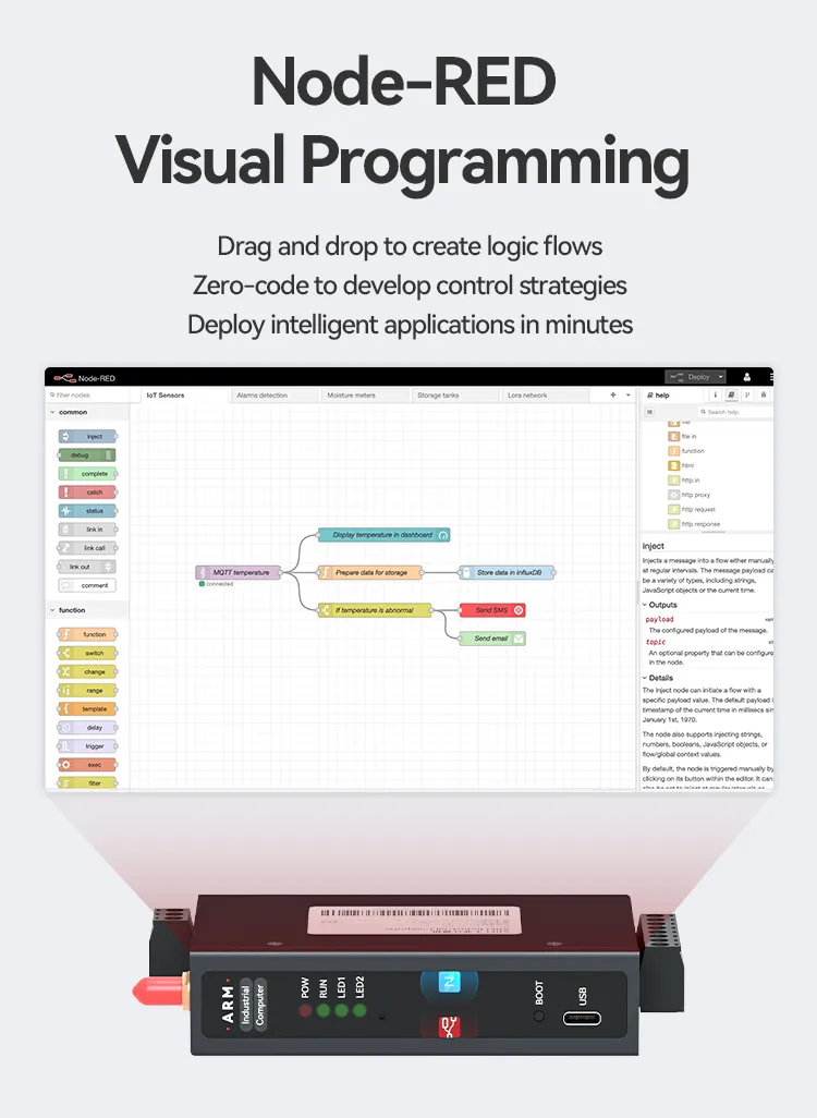 EC100 High-performance Open Source ARM Industrial Computer05