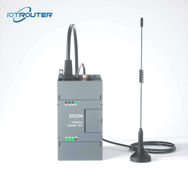 ET2200 is an industrial-grade industrial-grade Data Transfer Terminal that integrates Wi-Fi and Ethernet, supporting 802.11b/g/n wireless communication and 10/100 Mbps adaptive Ethernet