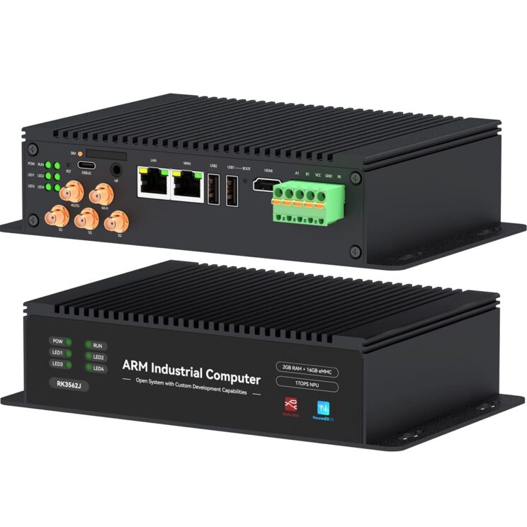 EC300/301/300P Touchscreen Multi-Interface ARM Industrial Computer ...