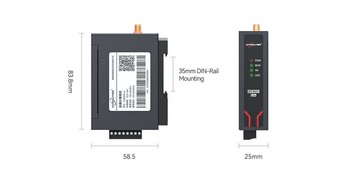 Product Size-EG8200Lite_ Cost-Effective Industrial IoT Edge Gateway with Core Edge Capabilities07