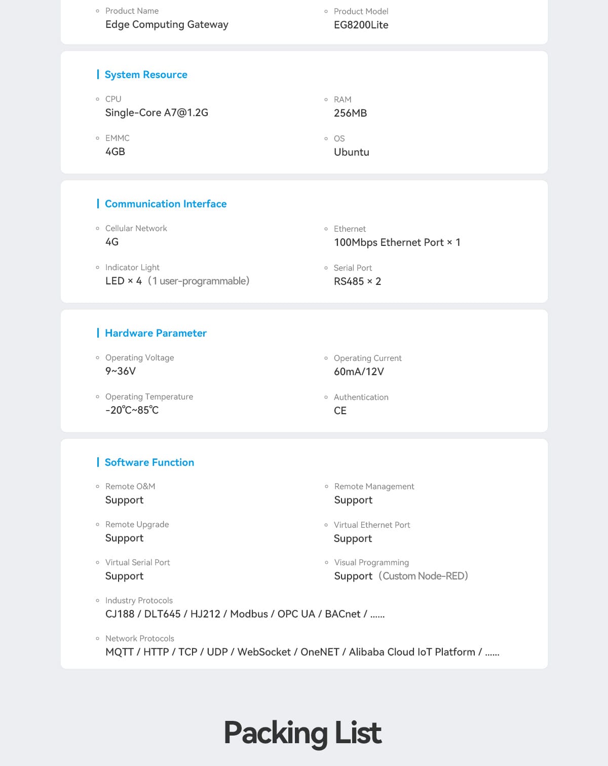 EG8200Lite_Cost-Effective Industrial IoT Edge Gateway_15