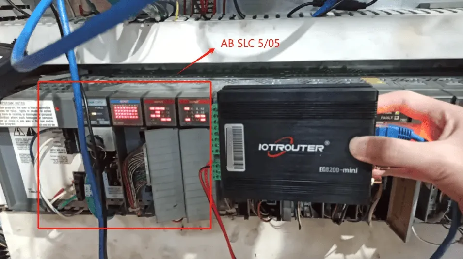 Edge Computing PLC Gateway with Node-RED 15 Interface with AB PLC via PCCC protocol01