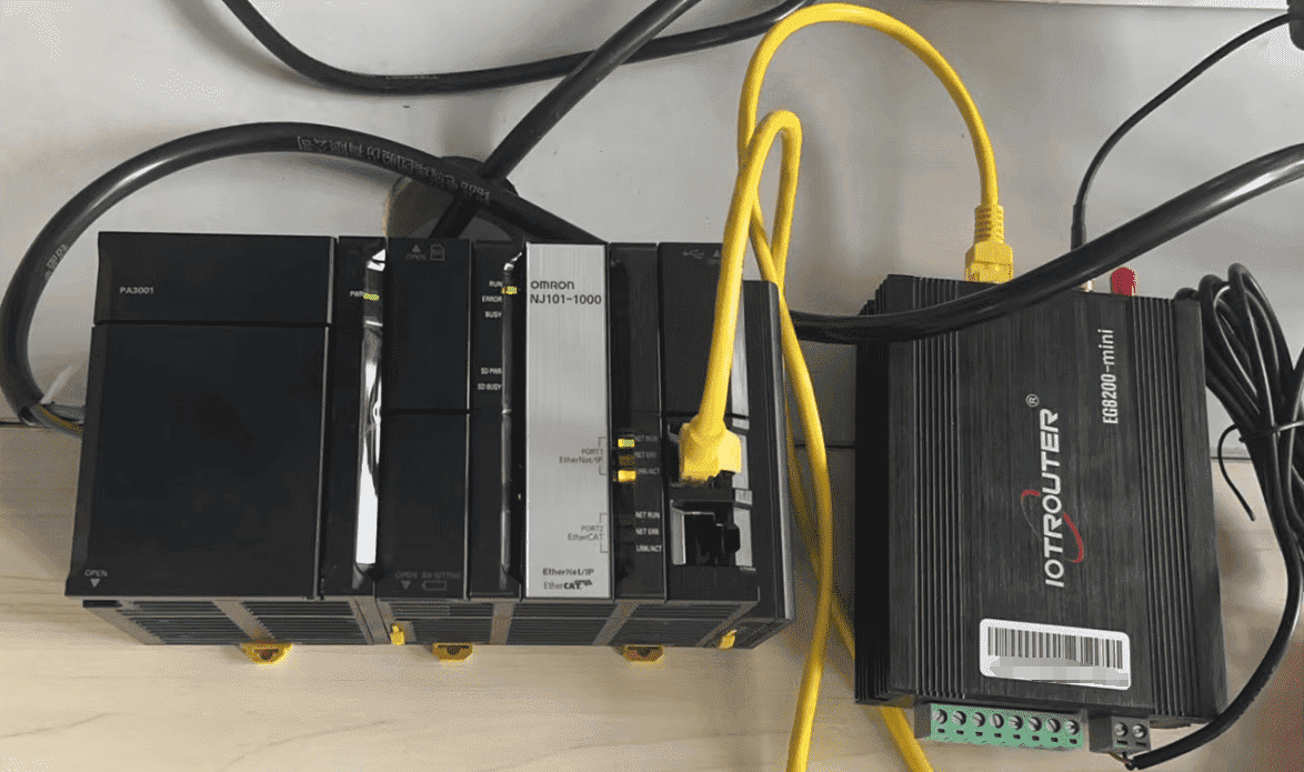 Edge Computing Gateway User Guide: Interface with Omron PLC via Fins protocol 1 Interface with Omron PLC via Fins protocol01