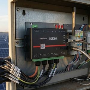 PV Power Plant Communication Gateway_Modbus to IEC104 Protocol Conversion and Edge Computing Practices