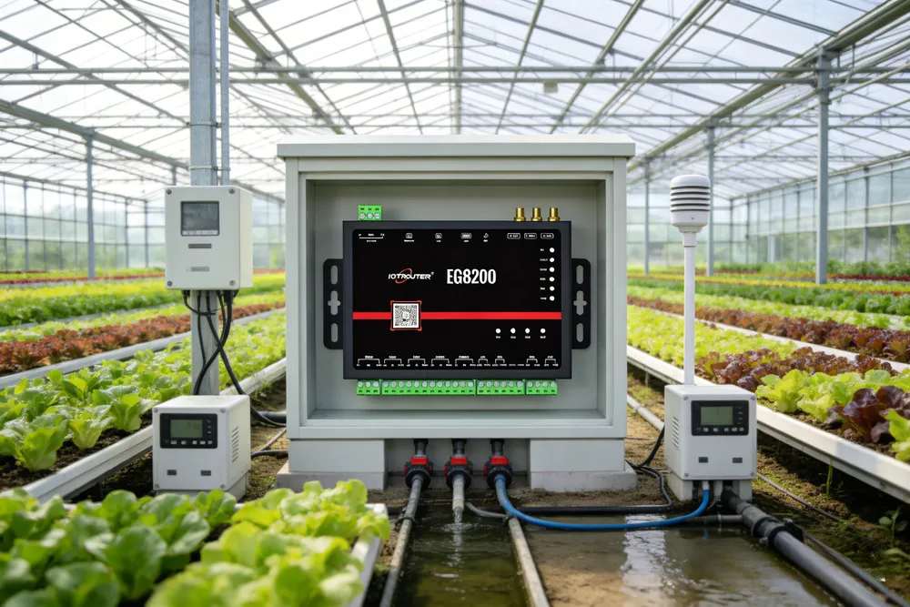 Edge Computing PLC Gateway with Node-RED 14 Edge Gateway Architecture for Greenhouse Automation