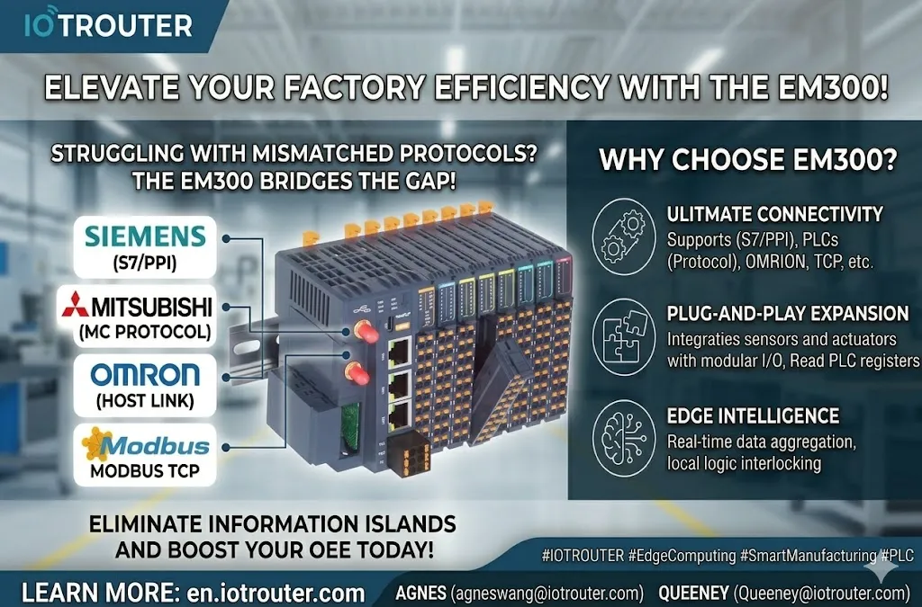 Industrial Edge Controller for PLC Data Acquisition