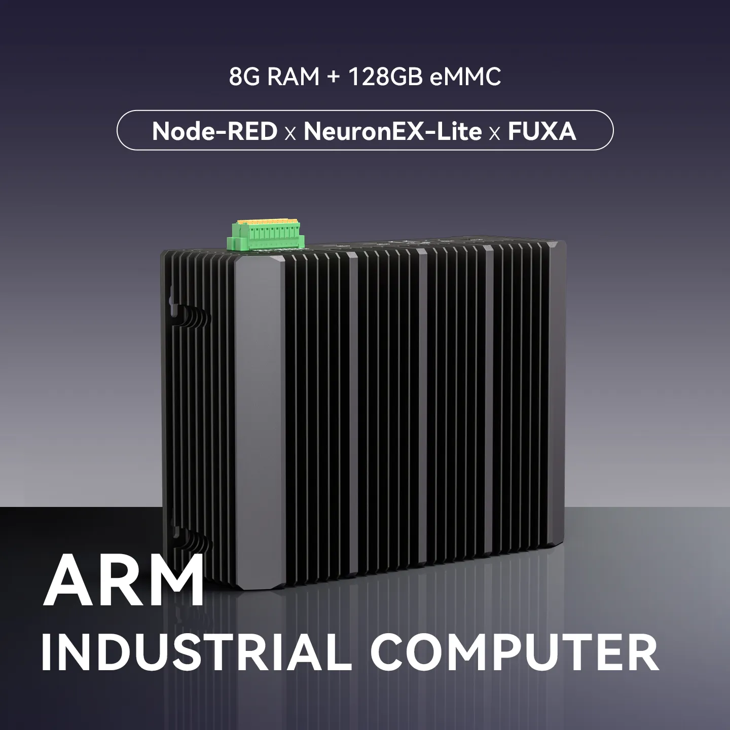 EC700 High-Performance Edge Computing ARM-based Open-Source Industrial PC-2
