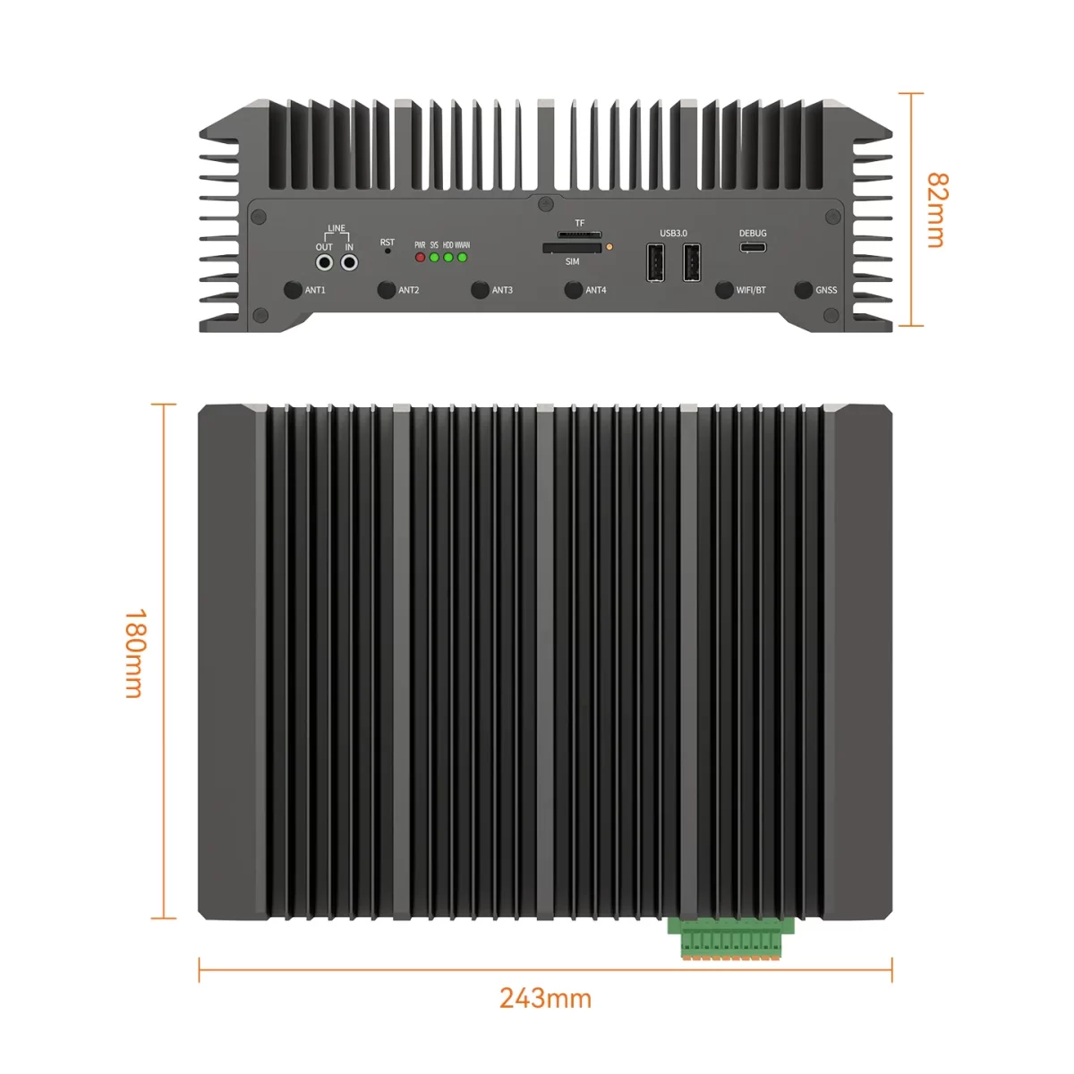EC700 High-Performance Edge Computing ARM-based Open-Source industrial PC-5
