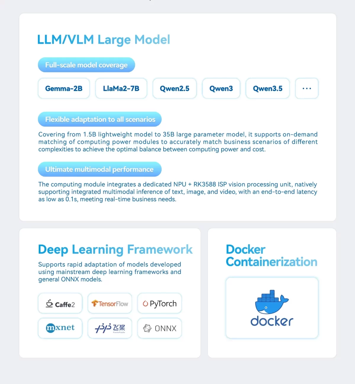 Full-Model Compatibility, Efficient Deployment