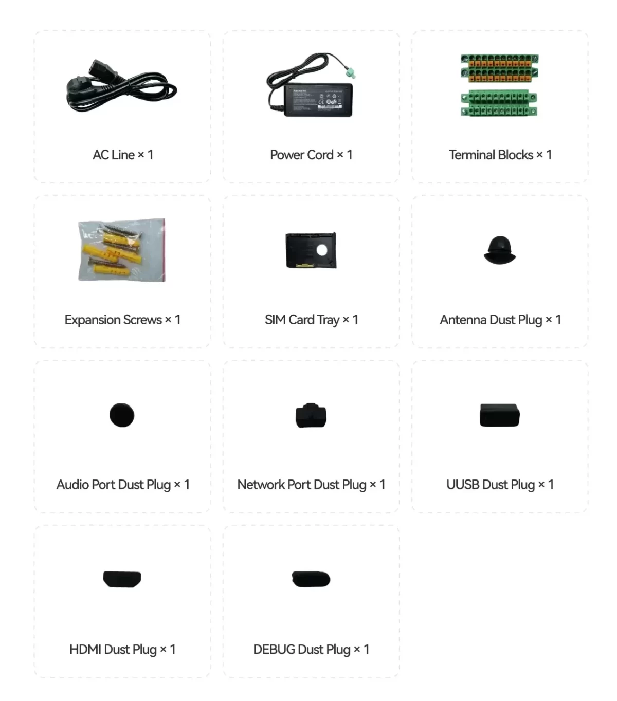 Packing list