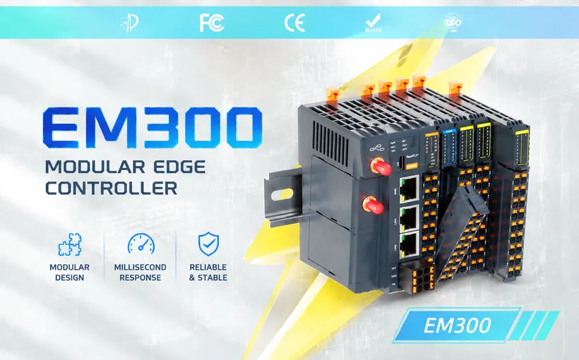 Edge Computing PLC Gateway with Node-RED 15 EM300 edge controller