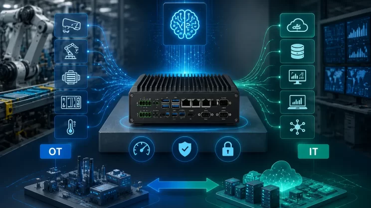 Industriële edge computing: de rekenlaag ter plaatse voor industriële AI-toepassingen