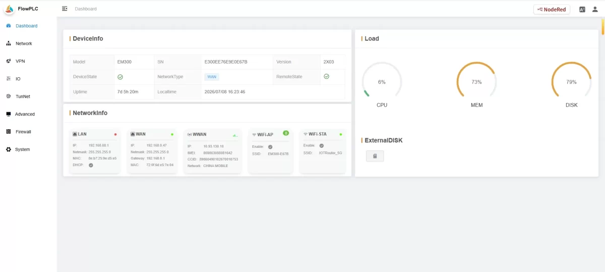 How to connect the EM series edge controller? 3 management system - Connect the EM series edge controller