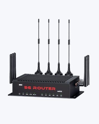 ER5000 OpenWRT 4g LTE 2.4 GHz Wireless Wifi6 Router with Sim Card Slot Industrial 5g Router